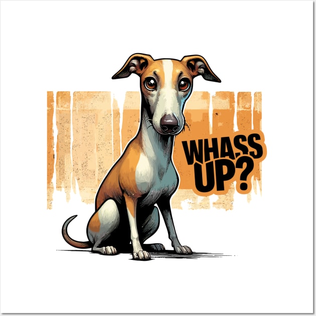 Whassapp Galgo Wall Art by Cutetopia